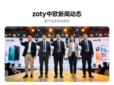 zoty中欧新闻动态配图 - 团队在发布会上展示新产品的场景